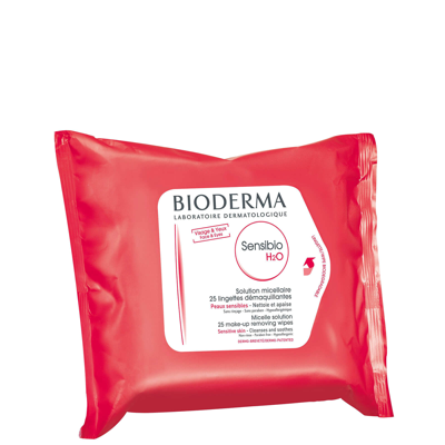 Shop Bioderma Sensibio Face Cleansing Wipes X25