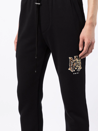 Shop Amiri Ma Chinese New Year Track Pants In Black