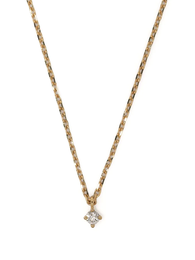 Shop Ruifier 18kt Yellow Gold Scintilla Polaris Diamond Necklace