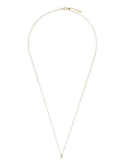 Shop Ruifier 18kt Yellow Gold Scintilla Polaris Diamond Necklace