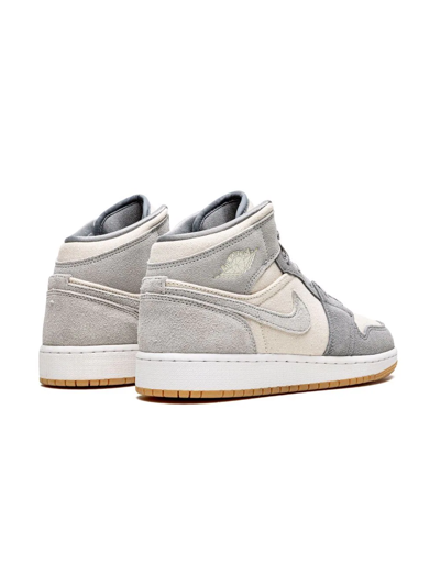 Jordan Air  1 Mid Se Sneakers In Neutrals