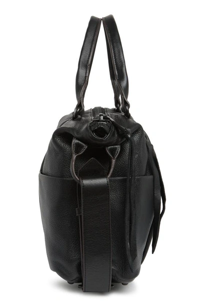 Shop Aimee Kestenberg Tamitha Satchel Bag In Black Gloved Tanned