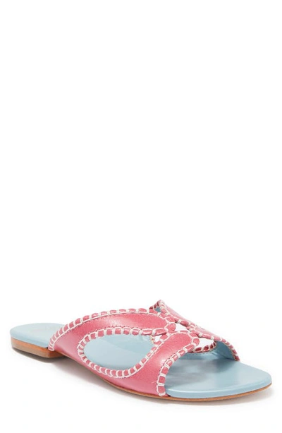 Shop Frances Valentine Slide Sandal In Pink