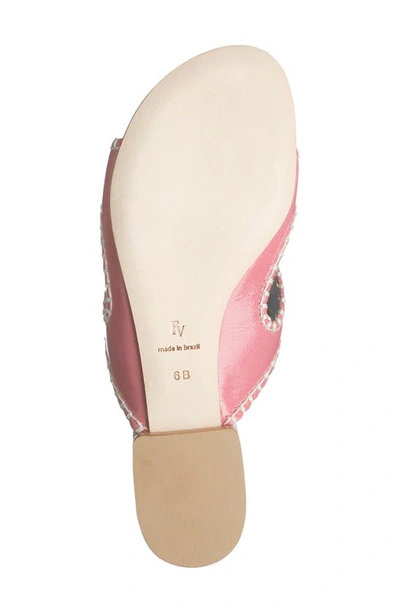 Shop Frances Valentine Slide Sandal In Pink