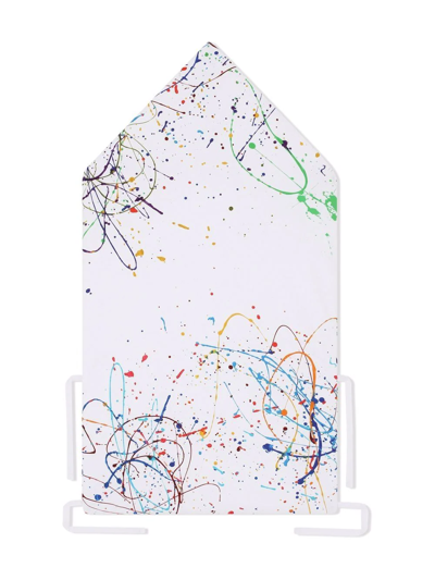 Shop Dolce & Gabbana Paint Splatter-print Sleep Sack In White
