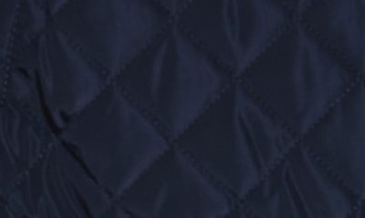 Shop Levi's Quilted Bomber Jacket In Navy