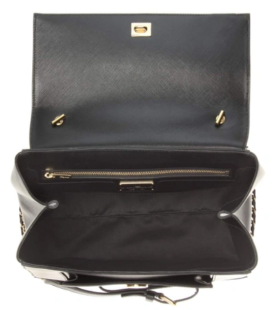 Shop Ferragamo Carrie Leather Bag