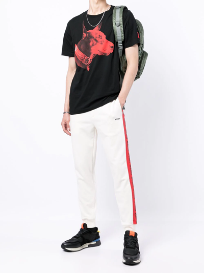 HUGO BOSS GRAPHIC-PRINT T-SHIRT 
