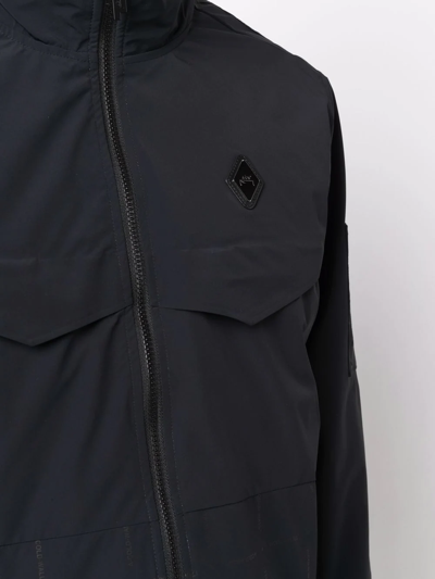 Shop A-cold-wall* Logo-plaque Lightweight Jacket In Schwarz