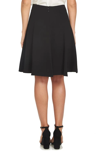 Shop Cece Crepe A-line Skirt In Black