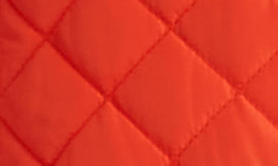 Shop Lauren Ralph Lauren Quilted Vest In Orange