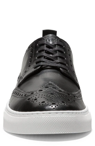 Shop Cole Haan Grand Series Winslow Wingtip Sneaker In Black