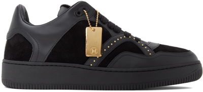 Human Recreational Services Black Mongoose Low Sneakers In Black