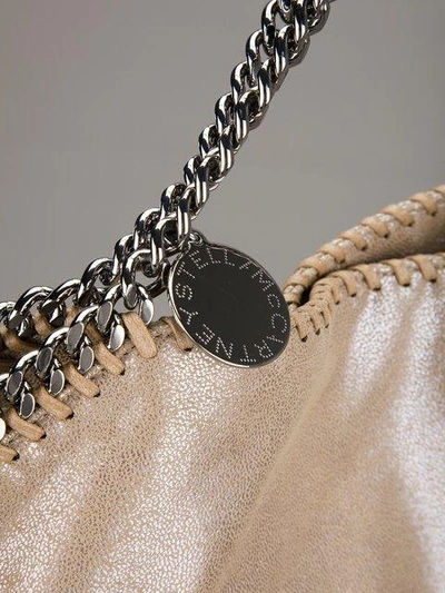 Shop Stella Mccartney 'falabella' Fold Over Chain Tote