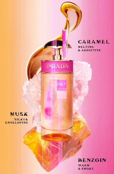 Shop Prada Candy Eau De Parfum Spray, 0.34 oz In Orange