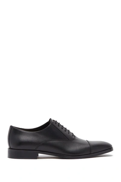 Shop Bruno Magli Caymen Oxford In Black Calf