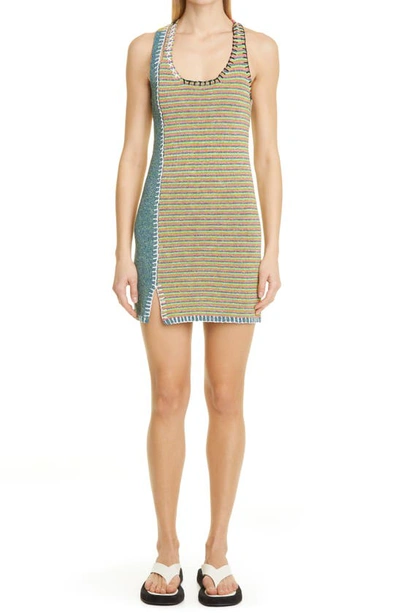 YANYAN ROMY MICROSTRIPE MINI DORESS Yanyan Romy Microstripe Mini