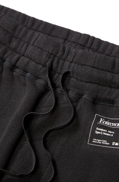 Shop Entireworld French Terry Sweatpants In Black