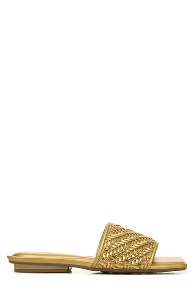 Shop Franco Sarto Caven 3 Slide Sandal In Gold