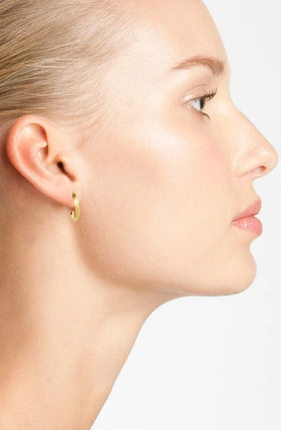 Shop Marco Bicego 'delicati' Hoop Earrings In 18k Yg