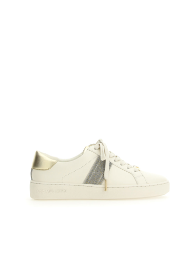 Shop Michael Michael Kors Sneakers In Cream