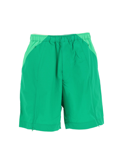 Shop Y-3 Adidas Trousers In Green/seflli