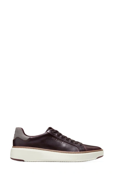 Shop Cole Haan Grandpro Topspin Sneaker In Pinot/ Ivory
