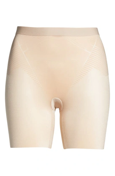 Spanx Everyday Seamless Shaping High Waisted Short In Champane Beige