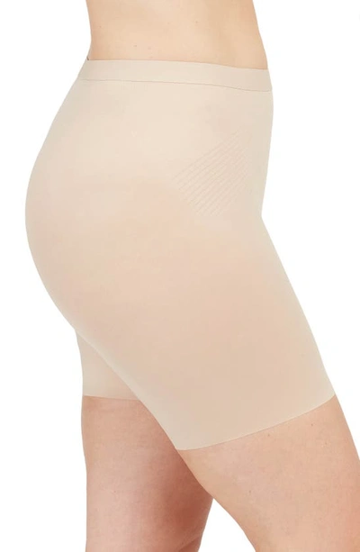 Spanx Everyday Seamless Shaping High Waisted Short In Champane Beige