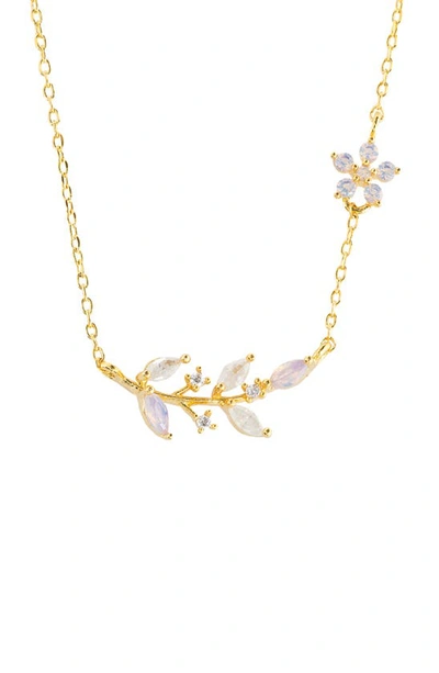 Shop Girls Crew Willow Necklace In Gold