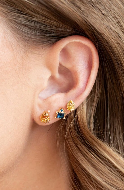 Shop Girls Crew Star Wars™ Droids Stud Earring Set In Gold