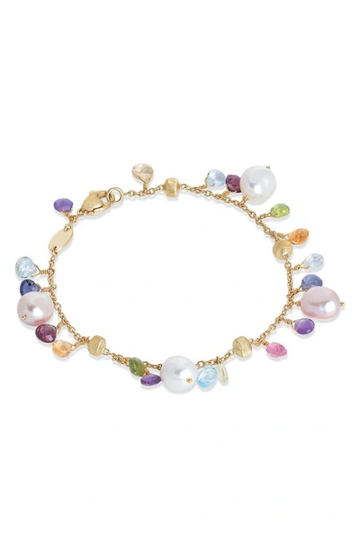 Shop Marco Bicego Paradise Bracelet In Yellow Gold