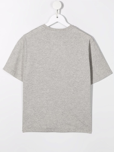Shop Myar Logo-print Short-sleeved T-shirt In Grey