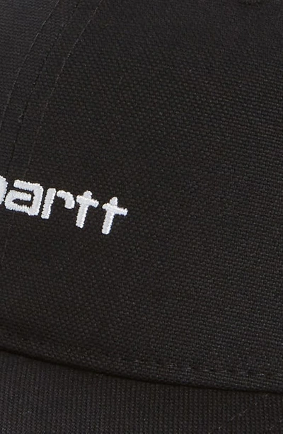 Carhartt Hat In Black / White