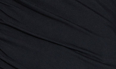 Sanctuary Dreamgirl Ruched Knit Shirt In Black
