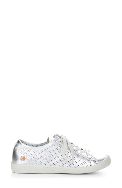 Softinos By Fly London Ica Sneaker In 043 Silver