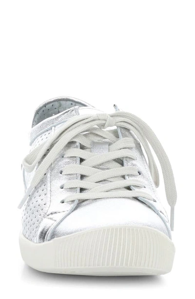 Softinos By Fly London Ica Sneaker In 043 Silver