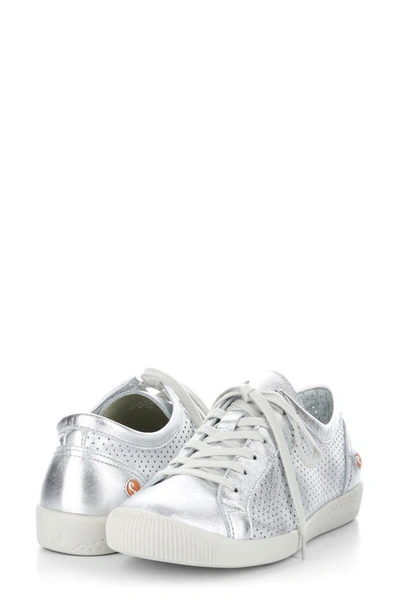 Softinos By Fly London Ica Sneaker In 043 Silver