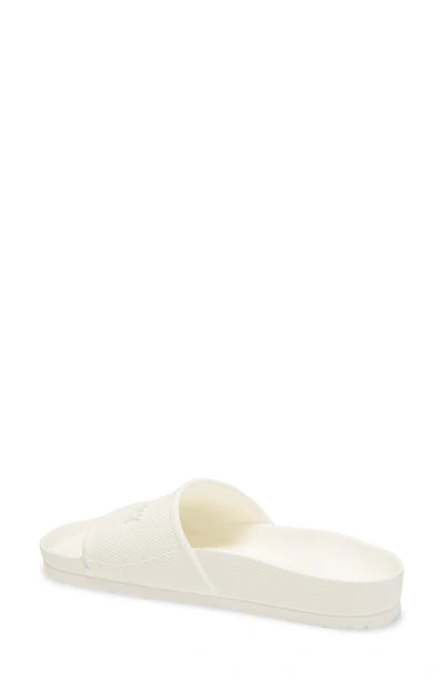 Birkenstock Barbados Slide Sandal In White