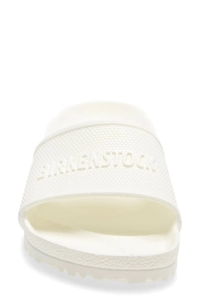 Shop Birkenstock Gender Inclusive Barbados Slide Sandal In White