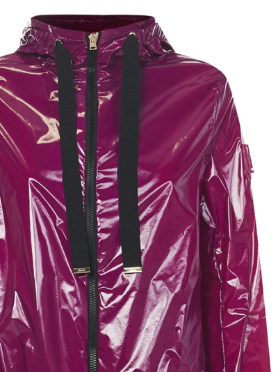 Shop Herno Gloss Jacket In Fuxia