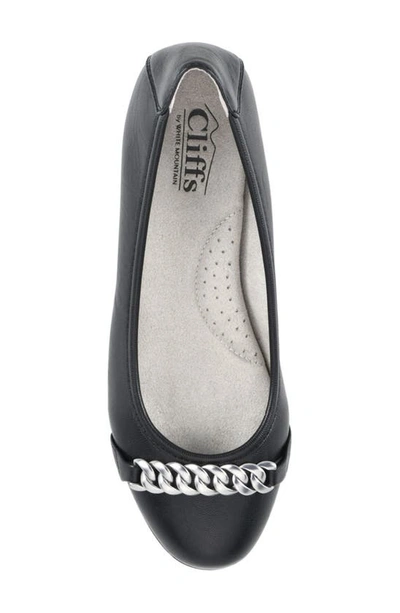 Cliffs By White Mountain White Mountain Charmed Flat In Black/ Smooth