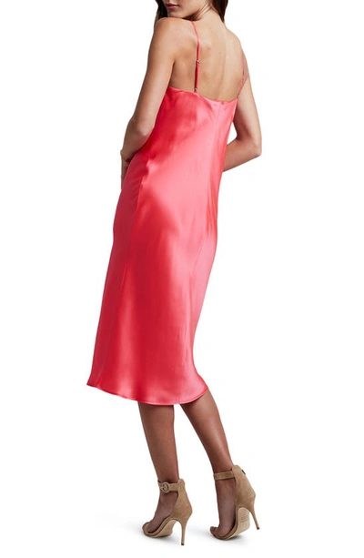 Shop L Agence Jodie Silk Slipdress In Diva Pink