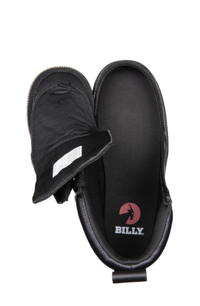 Shop Billy Footwear Classic Hi-rise Sneaker In Black To The Floor/ Black