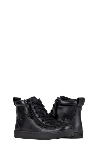 Shop Billy Footwear Classic Hi-rise Sneaker In Black To The Floor/ Black