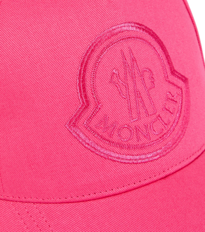 Shop Moncler Logo Gabardine Baseball Cap