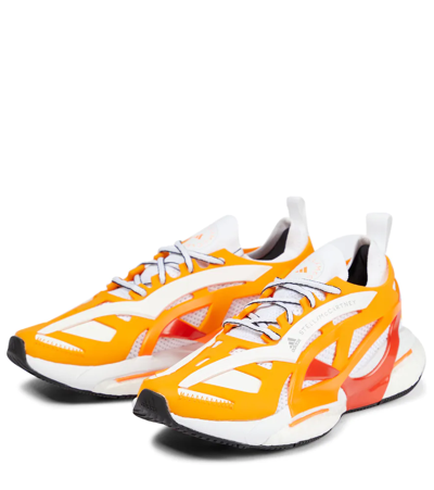 Shop Adidas By Stella Mccartney Solarglide Sneakers In Creora/actora/ftwwht