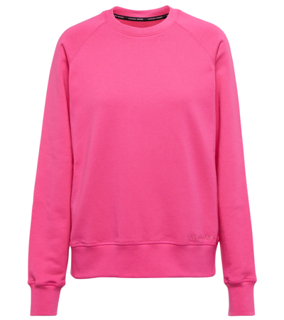 Shop Canada Goose Muskoka Cotton Jersey Sweatshirt In Summit Pink