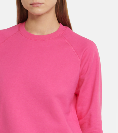 Shop Canada Goose Muskoka Cotton Jersey Sweatshirt In Summit Pink