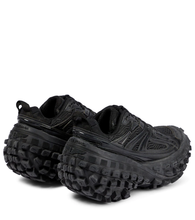 Shop Balenciaga Bouncer Mesh Sneakers In Black